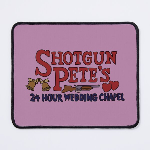 Item preview, Shotgun Pete's 24 Hour Wedding Chapel designed and sold by REALsaintpetty.