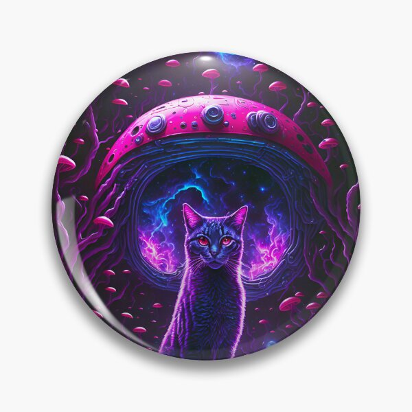 Item preview, Lost in the mushroom universe, Trippy art designed and sold by ZenStickConcept.