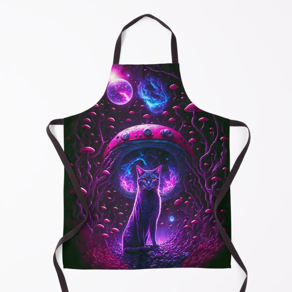 Item preview, Lost in the mushroom universe, Trippy art designed and sold by ZenStickConcept.