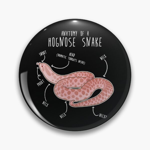 Item preview, Pink Pastel Hognose Snake Anatomy designed and sold by Clara Hollins.