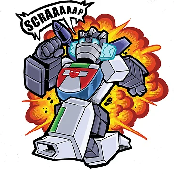 Artwork thumbnail, Run, Wheeljack, RUN Sticker by Natephoenix