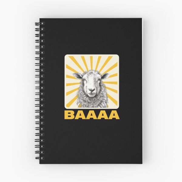 Item preview, Retro baa sheep - funny sheep designed and sold by Straya75.