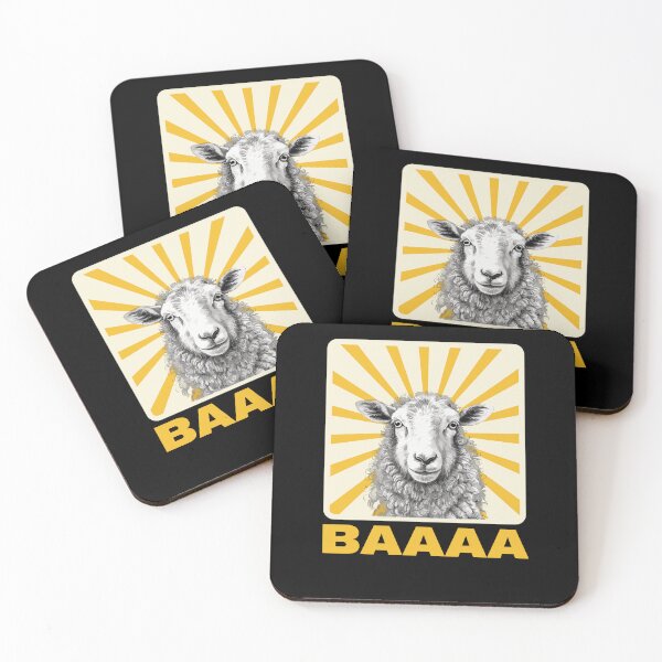 Item preview, Retro baa sheep - funny sheep designed and sold by Straya75.