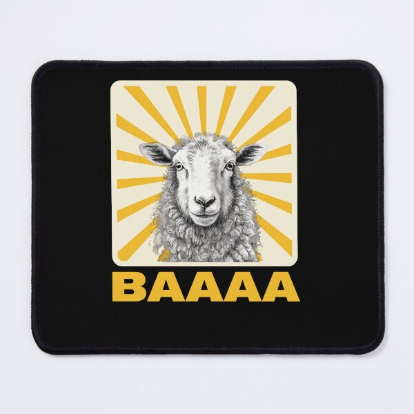 Item preview, Retro baa sheep - funny sheep designed and sold by Straya75.