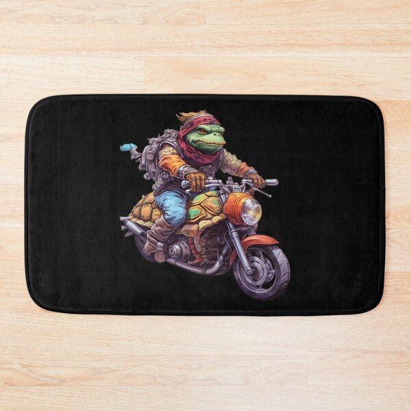 Item preview, Tough Tortoise Riding a Retro Turtleshell Bike designed and sold by 20th-eclipse.