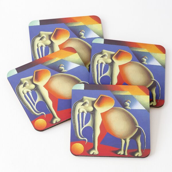 Item preview, Elephant abstract digital art  designed and sold by LordEngy.