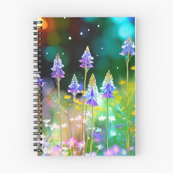 Item preview, Colorful Wildflowers in Sunlit Meadow designed and sold by rowanlafolle.