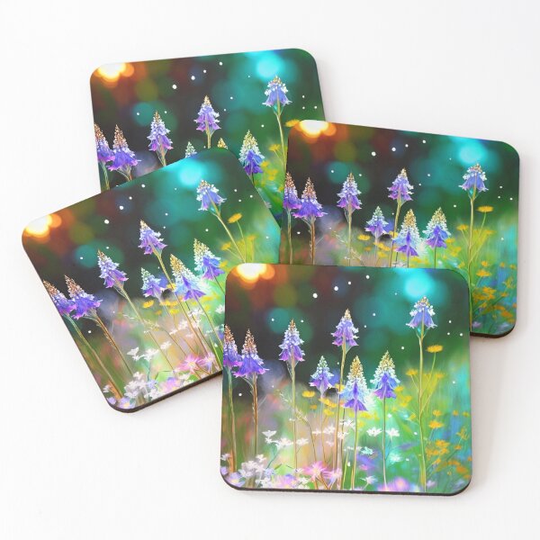 Item preview, Colorful Wildflowers in Sunlit Meadow designed and sold by rowanlafolle.