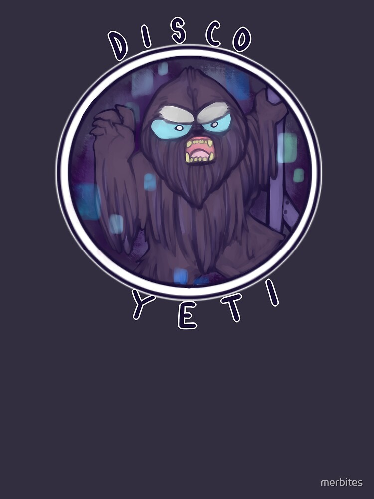 disco yeti shirt