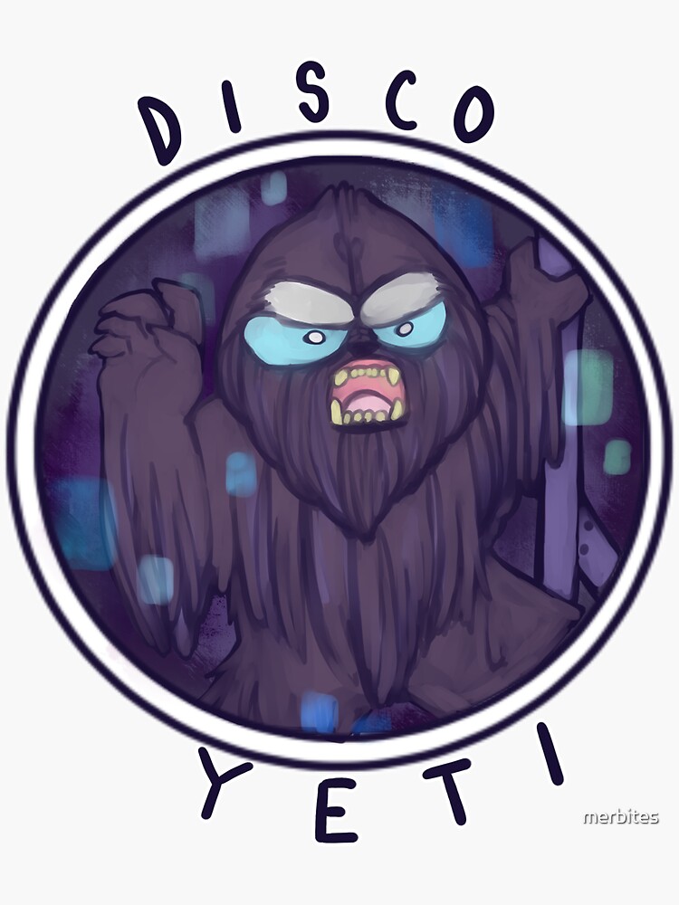 Disco Yeti Magnet