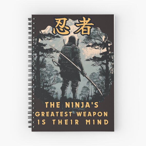Item preview, Ninja greatest weapon is thier Mind designed and sold by AlbastakiArts.