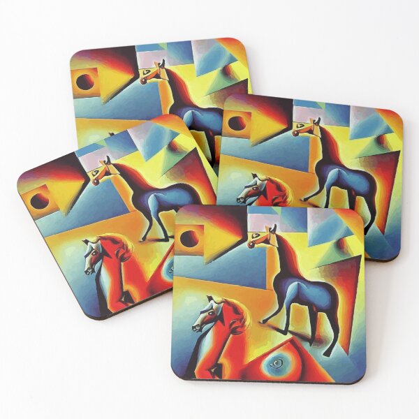 Item preview, Horse abstract digital art designed and sold by LordEngy.
