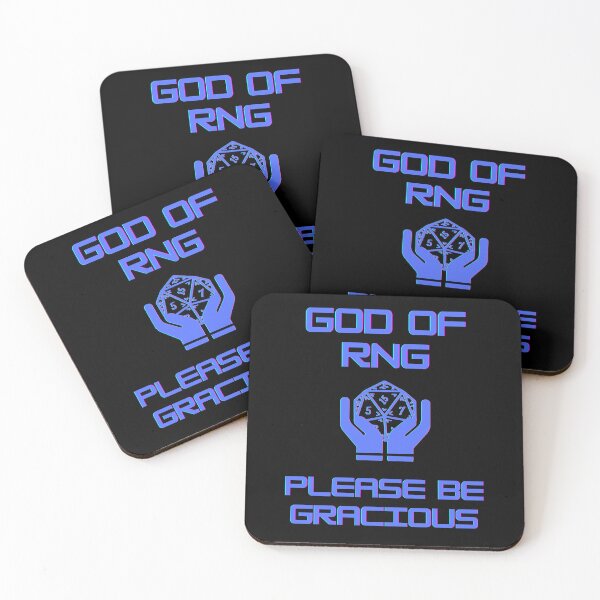 Item preview, God of RNG please be gracious designed and sold by Wojciech Wolan.