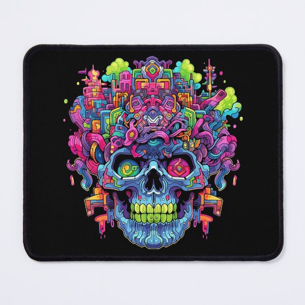 Item preview, Tech Brain Zombie Skull designed and sold by CoutureCrypt.
