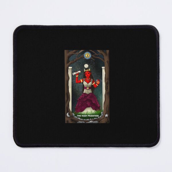 Item preview, THE HIGH PRIESTESS Tarot card designed and sold by Witchdom.