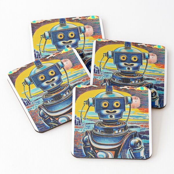 Item preview, A goofy robot | retro aesthetic  designed and sold by spinolator.