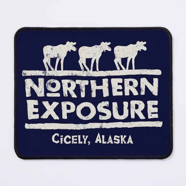 Item preview, Northern Exposure Logo Worn designed and sold by Alema Art.