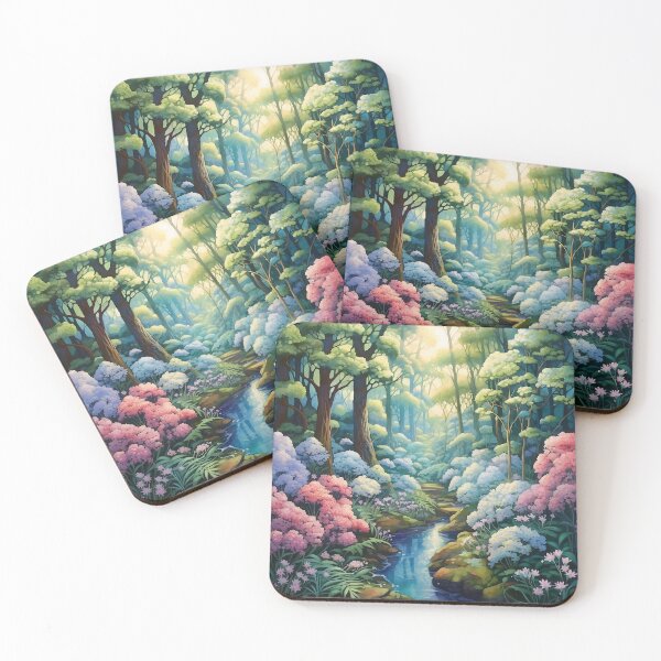 Item preview, a magical Viburnum woods - 6 designed and sold by Wilderness Algorithm.