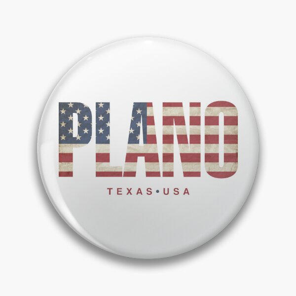 Item preview, Plano Texas Vintage American Flag Design designed and sold by Futurebeachbum.