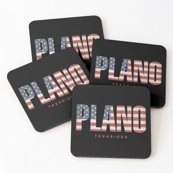 Item preview, Plano Texas Vintage American Flag Design designed and sold by Futurebeachbum.
