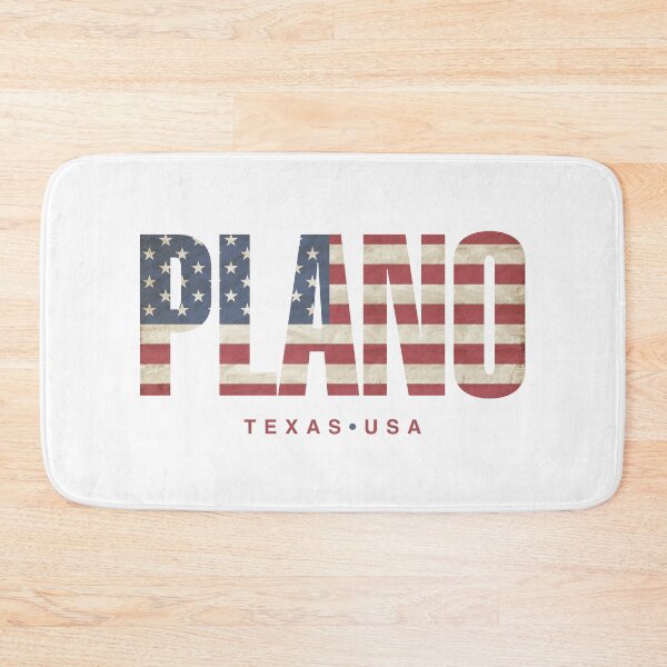 Item preview, Plano Texas Vintage American Flag Design designed and sold by Futurebeachbum.