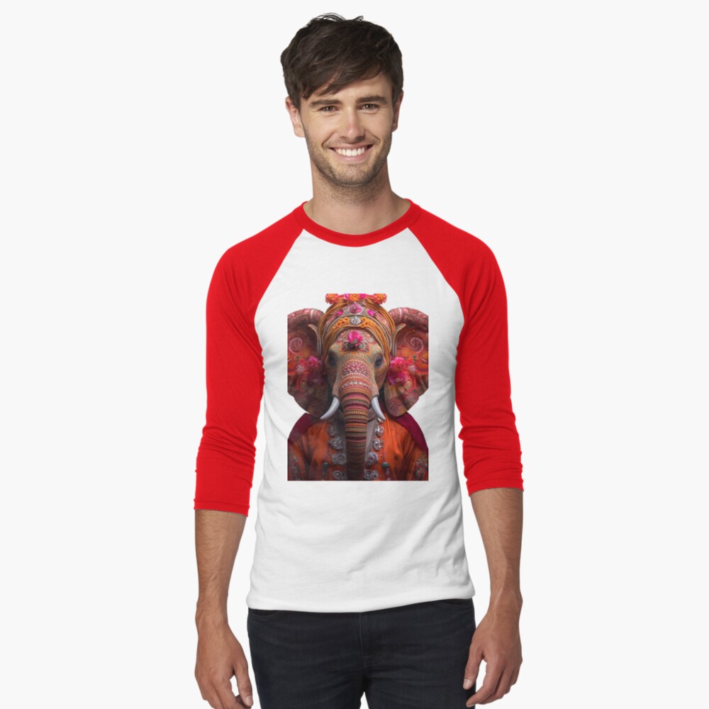 Item preview, Baseball ¾ Sleeve T-Shirt designed and sold by wayneflint.