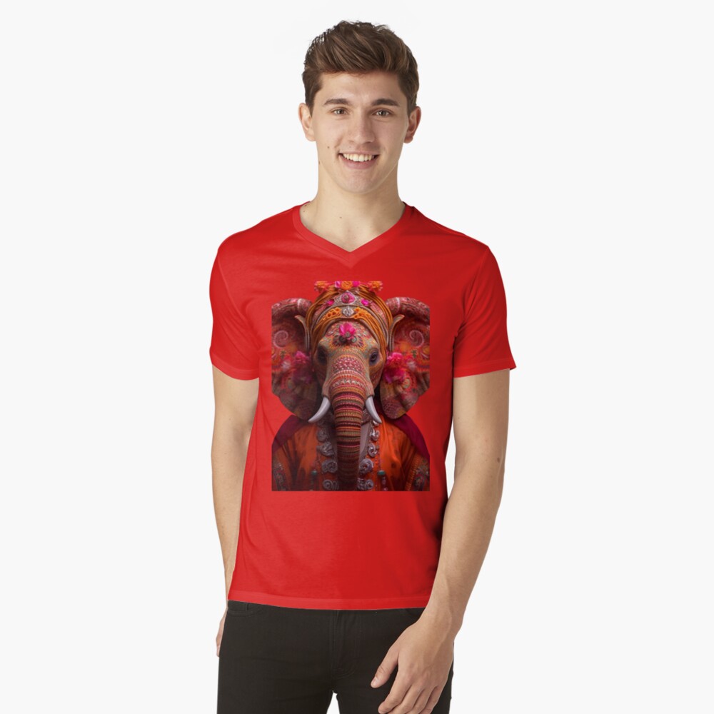 Item preview, V-Neck T-Shirt designed and sold by wayneflint.