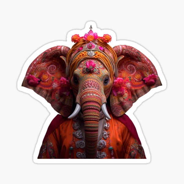 Digital Elephant 1973 Sticker