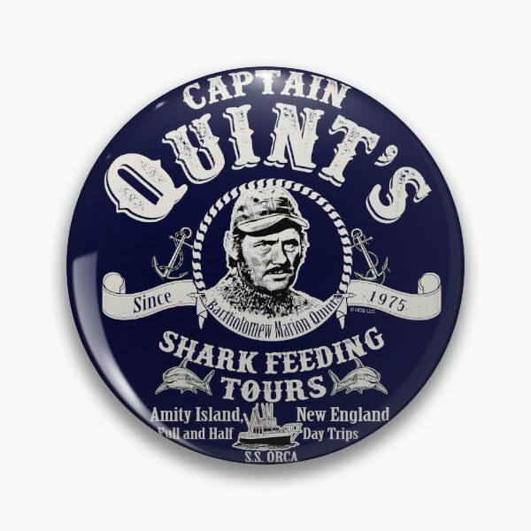 Item preview, Captain Quint's Shark Feeding Tours (Universal © UCS LLC) designed and sold by Alema Art.