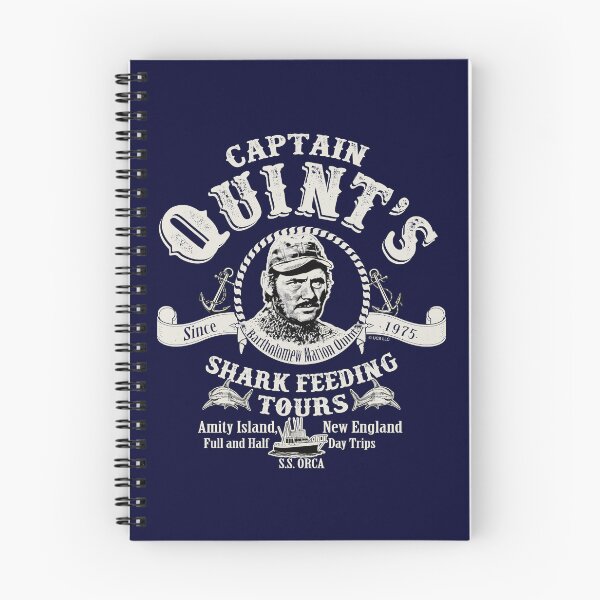 Item preview, Captain Quint's Shark Feeding Tours (Universal © UCS LLC) designed and sold by Alema Art.