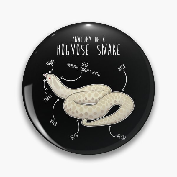 Item preview, Snow Hognose Snake Anatomy designed and sold by Clara Hollins.