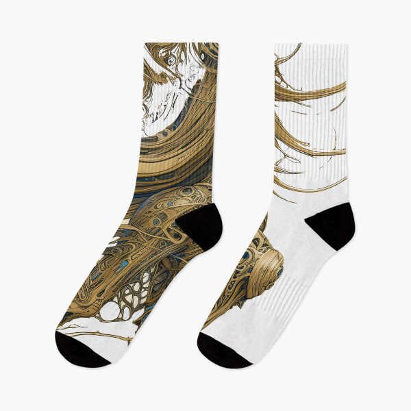 Item preview, the goldad beauty 9(no background)-bold styles-dreamy mood-madness-abstract-detailed-epic-painterly designed and sold by Hermossa-Art.
