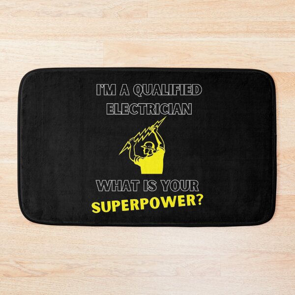 Item preview, Qualified electrician designed and sold by brodaart.