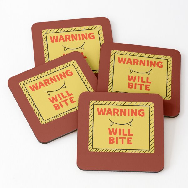 Item preview, Warning: Will Bite designed and sold by LiimiimHaywaas.
