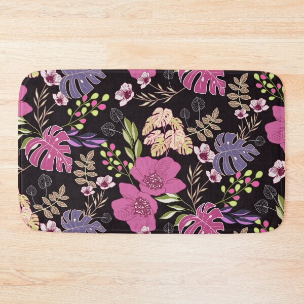 Item preview, Spring Batik Floral - Black designed and sold by JaselviiStudio.