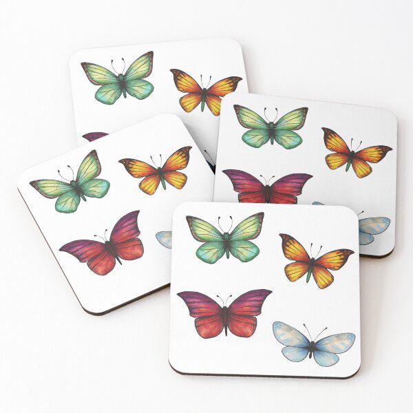 Item preview, Watercolor butterflies Set Pack designed and sold by wonderxwander.