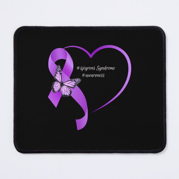 Item preview, Sjogrens Syndrome Heart Ribbon Awareness designed and sold by PurrfectionMeow.