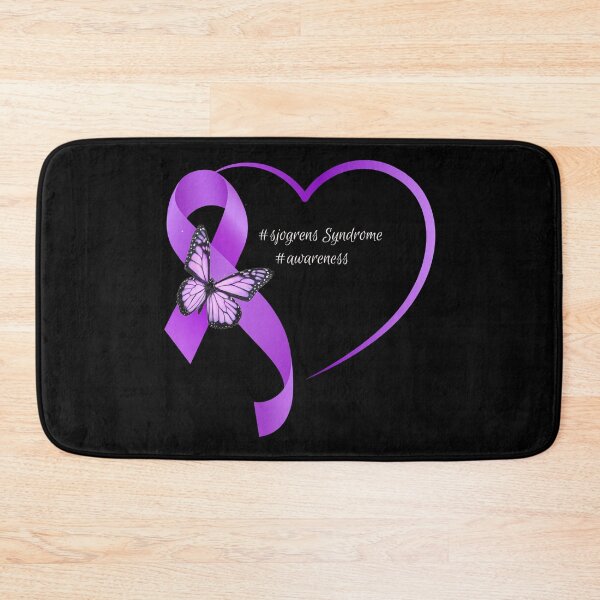 Item preview, Sjogrens Syndrome Heart Ribbon Awareness designed and sold by PurrfectionMeow.