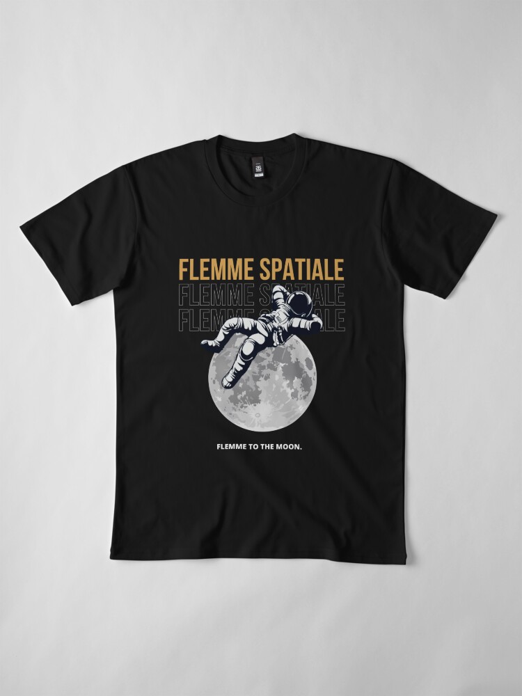 Thumbnail 4 of 6, Premium T-Shirt, Space Flame designed and sold by Feignasses.