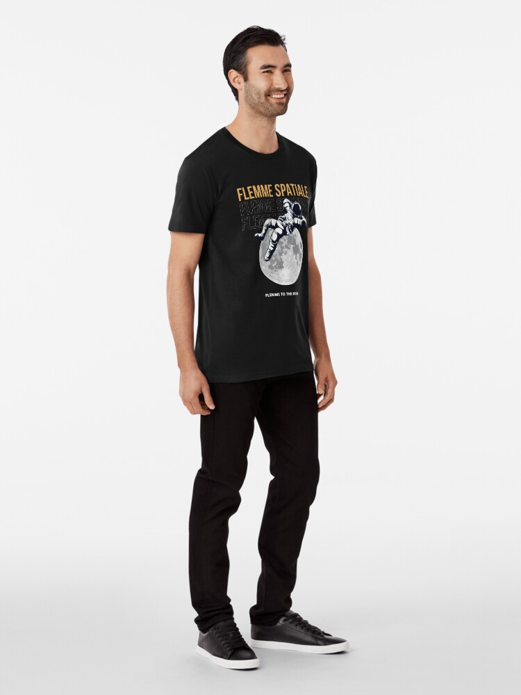 Thumbnail 3 of 6, Premium T-Shirt, Space Flame designed and sold by Feignasses.