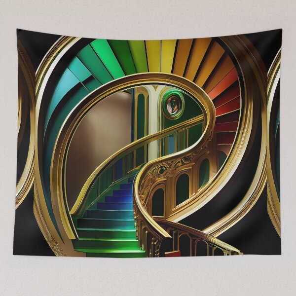 Item preview, 'Endless Stairways of the Infinite' - Hotel Holograms designed and sold by ga-arts.