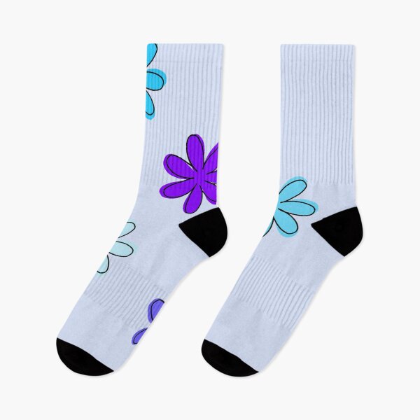 Item preview, Blue and Purple Flowers designed and sold by Jilliansshop.