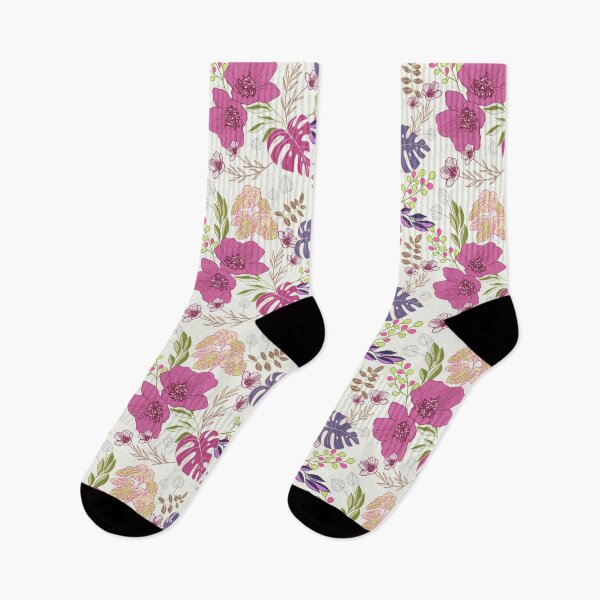 Item preview, Spring Batik Floral - White designed and sold by JaselviiStudio.