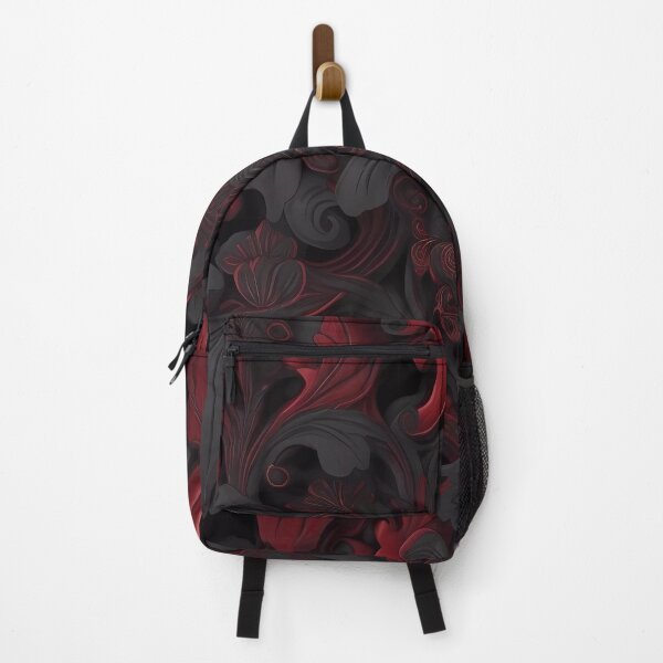 Item preview, Red and black pattern in a Gothic style designed and sold by Nosy is Everything.