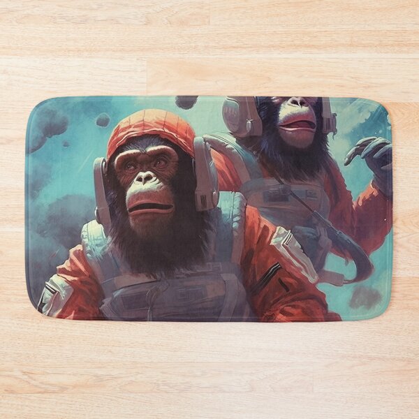 Item preview, Apes In Space designed and sold by WarmBreeze1.
