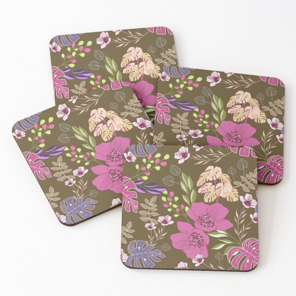 Item preview, Spring Batik Floral - YellowGreen designed and sold by JaselviiStudio.