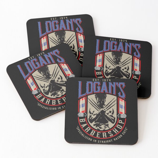 Item preview, Logan's Barbershop designed and sold by Alema Art.