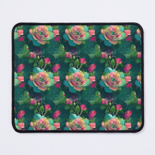 Aperçu de l'œuvre Floral Symphony: A Harmonious Blend of Detail and Color in Abstract Design 6 créée et vendue par MindCreations.