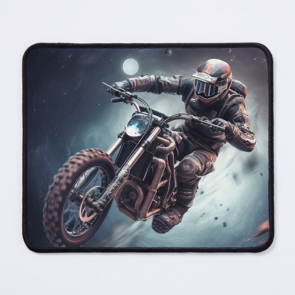Item preview, Motorbike In Space designed and sold by WarmBreeze1.