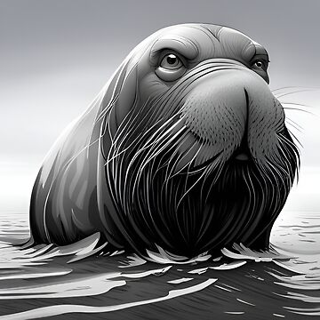 Artwork thumbnail, walrus by Mugs and Shirts